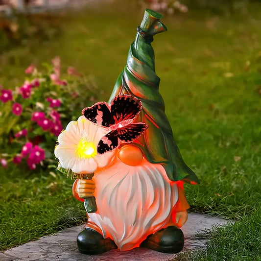 Gnome Statue Lamp
